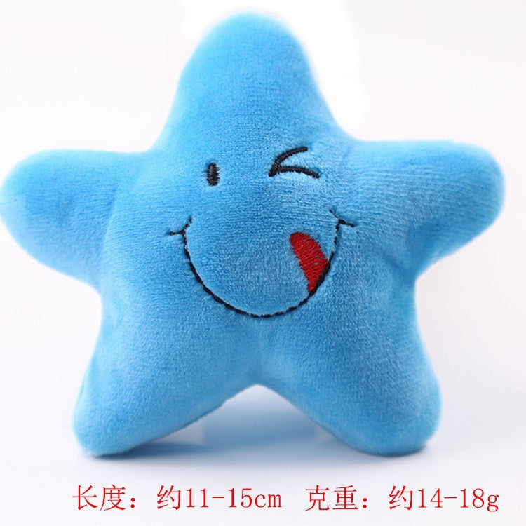 Plush French Bulldog Chew Toy with Sound for Pets