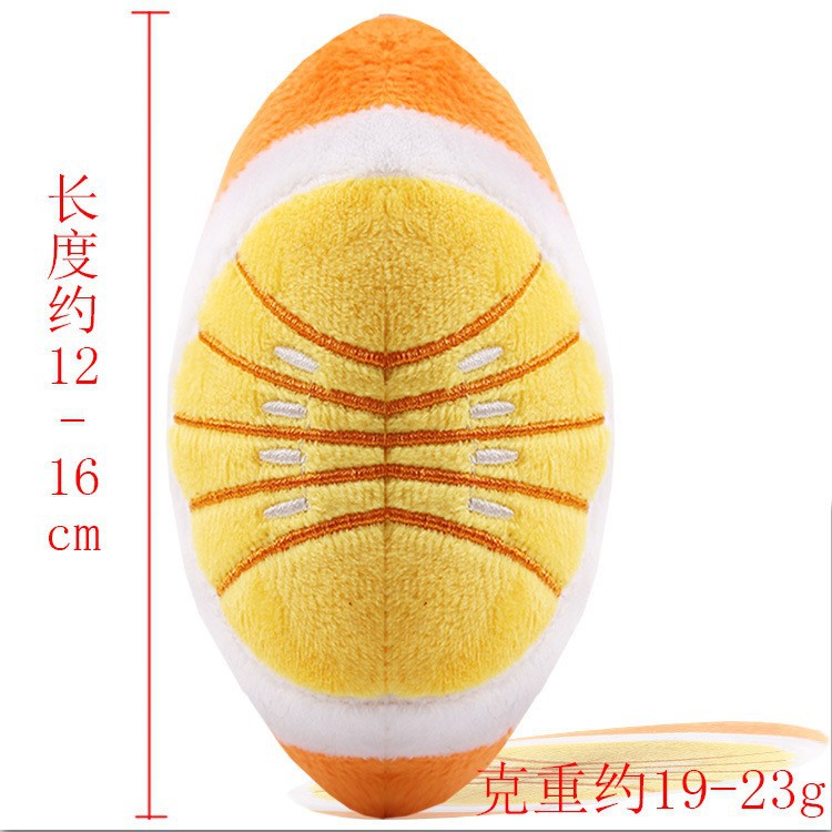Plush French Bulldog Chew Toy with Sound for Pets