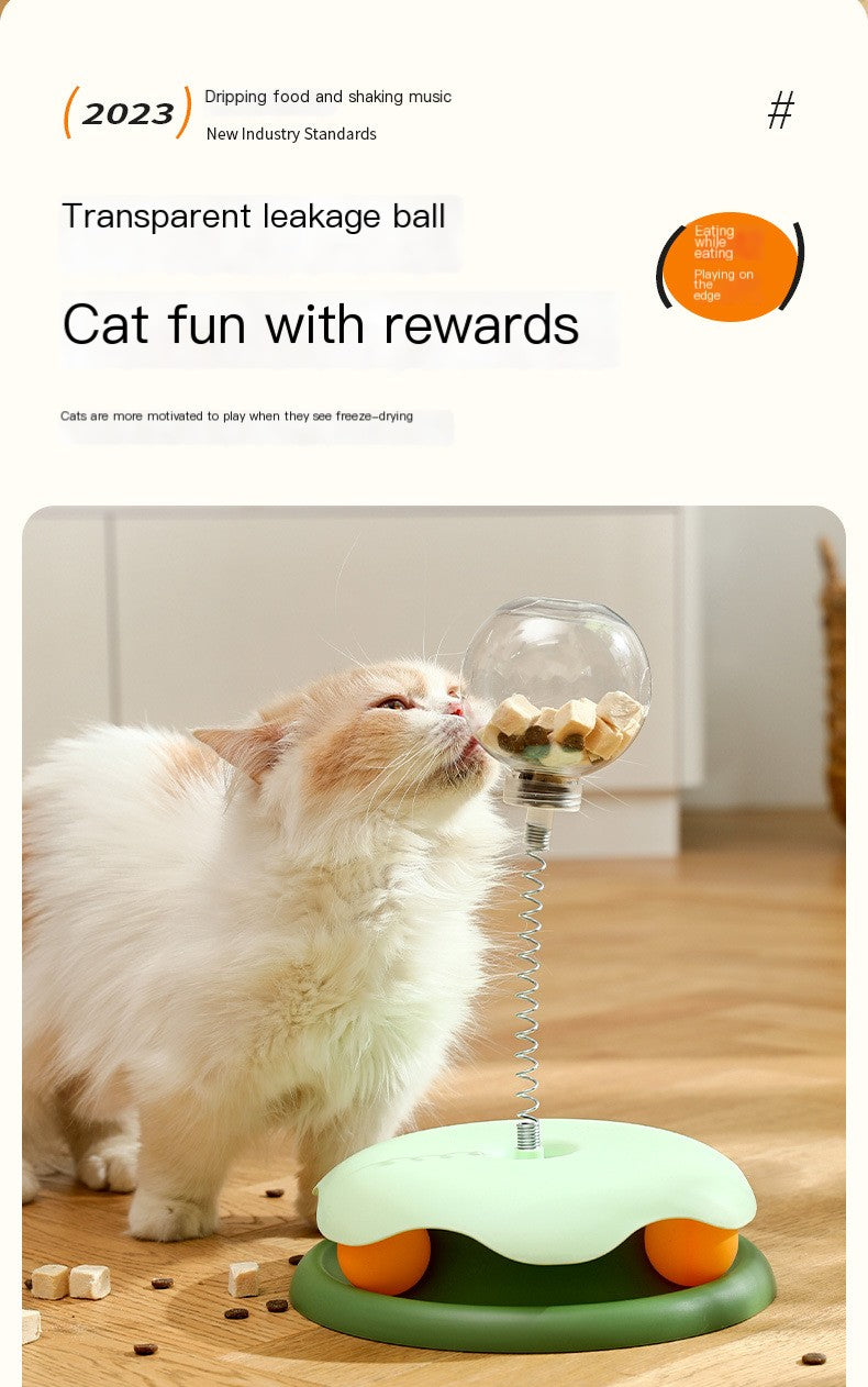 Cat Toy Leaky Ball (Single Piece)