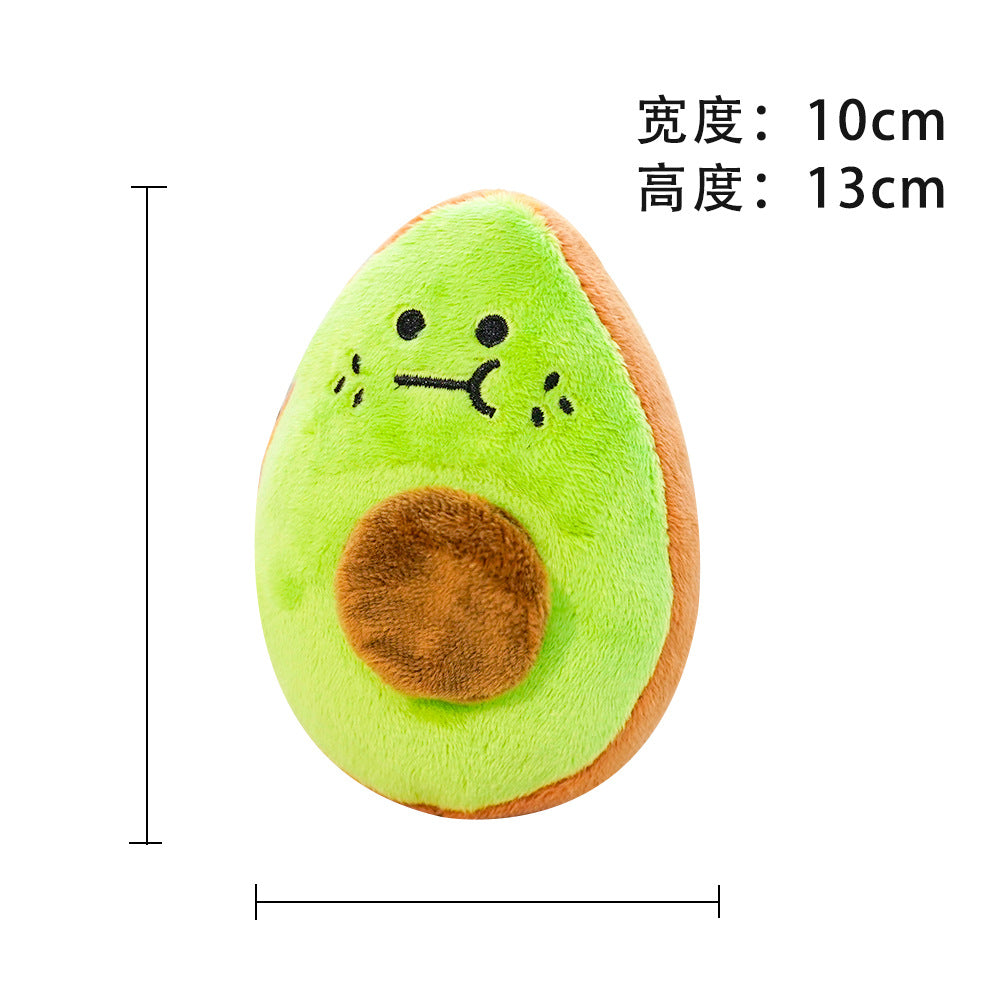 Plush French Bulldog Chew Toy with Sound for Pets